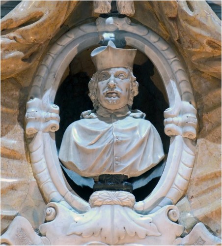 Ambito veneto sec. XVII, Busto di Francesco Grassi vescovo di Nona.jpg