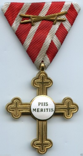 EUR 1030 209 - Geistliches Verdienstkreuz - PIIS MERITIS - 1. Klasse - RRR!!! Svg 1$_57.JPG