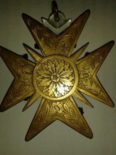 EUR 157 DECORAZIONE MEDAGLIA CROCE TEMPLARE 2$_57.JPG