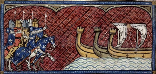 BL Royal 16 G VI Chroniques de France ou de St Denis 1332-1350 Paris, France.jpg